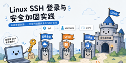 Featured Image for Linux 服务器 SSH 登录与安全加固笔记